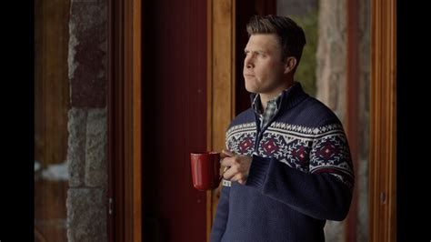 IZOD Sweater TV Spot, 'Holidays: Sweater of the Future' Featuring Colin Jost, Aaron Rodgers featuring Colin Jost