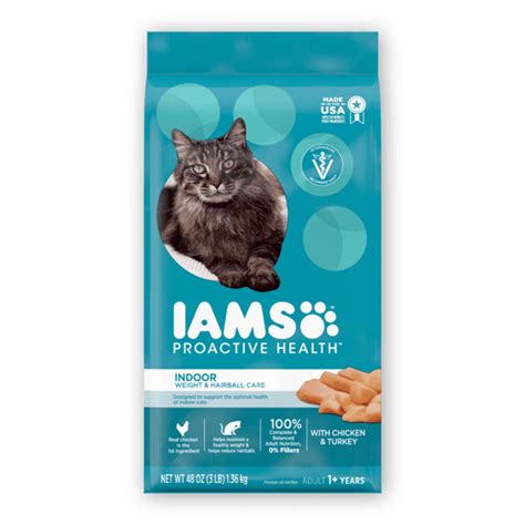 Iams Proactive Health Adult Indoor Weight & Hairball Care