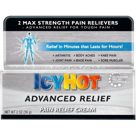 Icy Hot Advanced Relief Pain Relief Cream logo