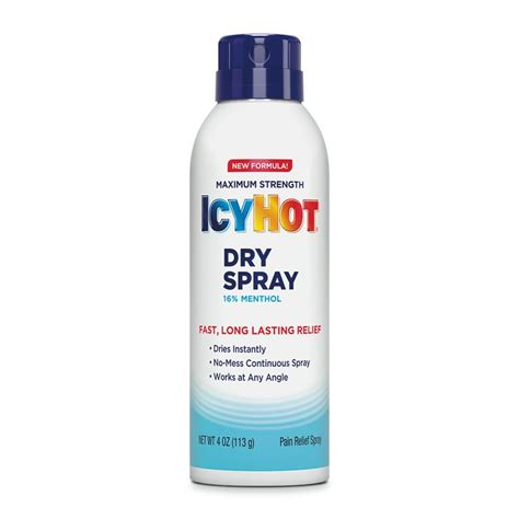 Icy Hot Dry Spray logo