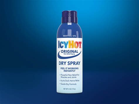 Icy Hot Dry Spray logo