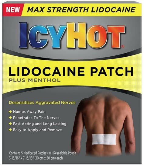 Icy Hot Lidocaine Patch logo