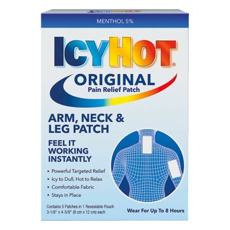 Icy Hot Medicated Heat Patch: Arm, Neck and Leg logo