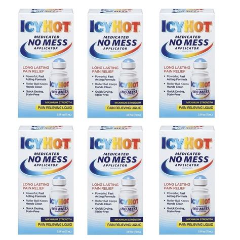 Icy Hot Medicated No Mess Applicator logo