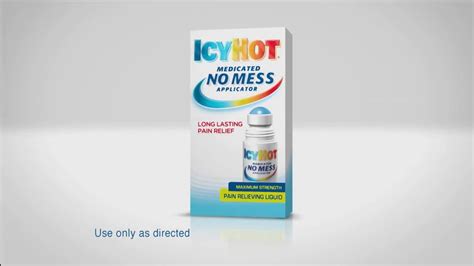 Icy Hot TV Commercial For Medicated No Mess Applicator created for Icy Hot