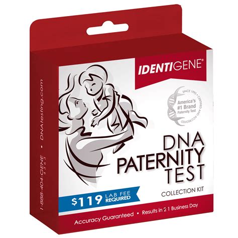 Identigene DNA Paternity Test tv commercials