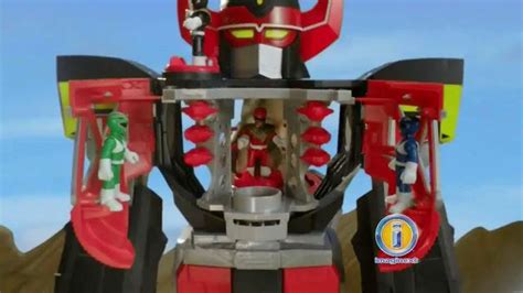 Imaginext Power Rangers Morphin Megazord TV commercial - Megapower