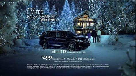 Infiniti JX TV commercial - Limited Engagement Winter Event