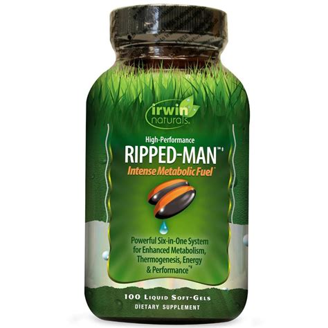 Irwin Naturals RIPPED MAN logo