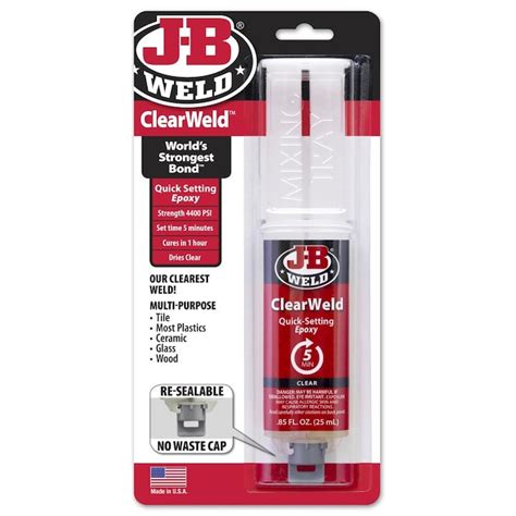 J-B Weld ClearWeld logo