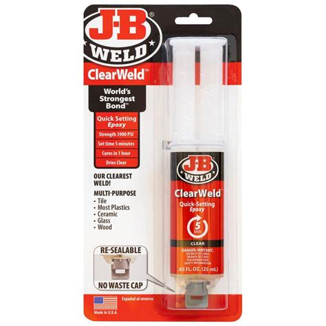 J-B Weld ClearWeld tv commercials