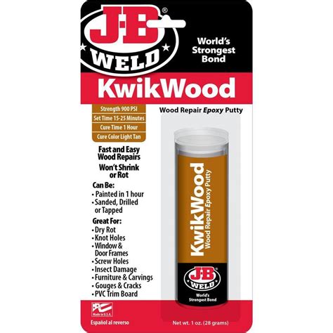 J-B Weld KwikWood logo
