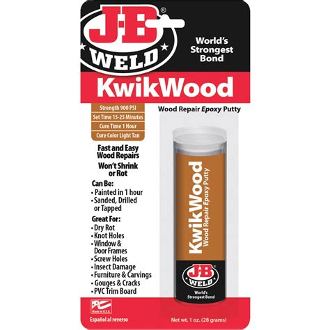 J-B Weld KwikWood logo