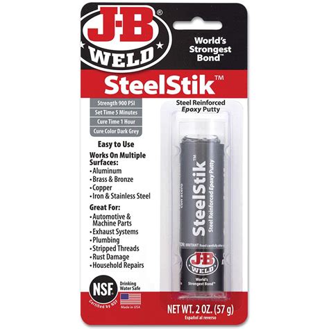 J-B Weld SteelStik Epoxy Putty Stick tv commercials