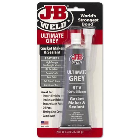 J-B Weld Ultimate Grey Silicone logo