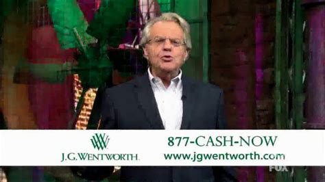 J.G. Wentworth TV Spot, 'Jerry Springer'