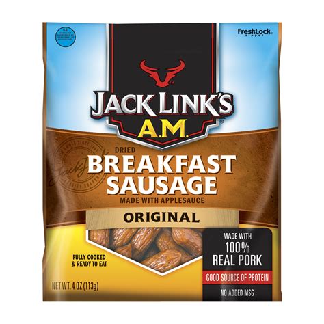 Jack Link's Beef Jerky A.M. Original Breakfast Sausage tv commercials