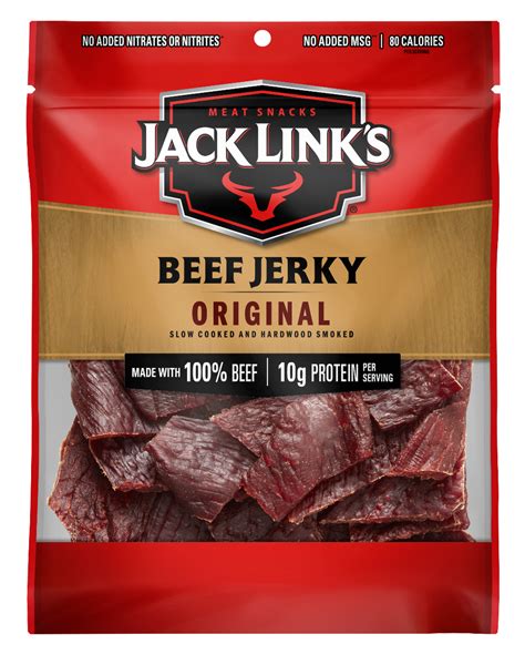 Jack Link's Beef Jerky Original Beef Steak Strips logo