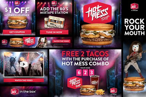 Jack in the Box Hot Mess tv commercials