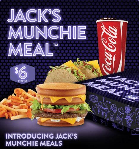 Jack in the Box Munchie Meal logo