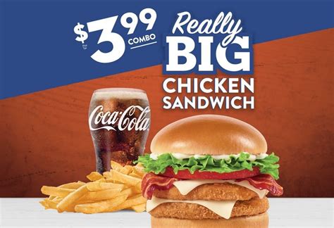 Jack in the Box Really Big Chicken Sandwich Combos logo