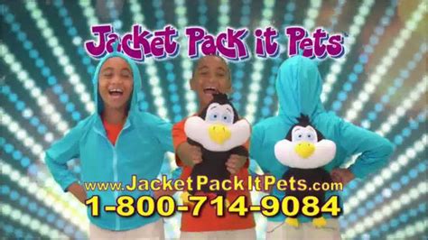 Jacket Pack it Pets TV commercial