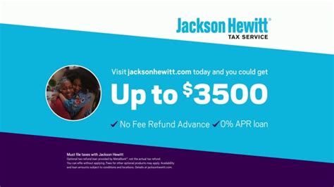 Jackson Hewitt No Fee Refund Advance TV Spot, 'Family Reunion Wall of More'