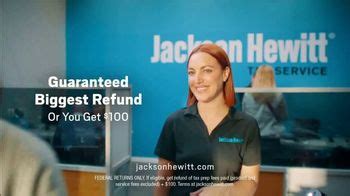 Jackson Hewitt TV commercial - Thanks