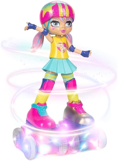 Jakks Pacific Rock n' Rollerskate Girl Rainbow Riley Fashion Doll logo