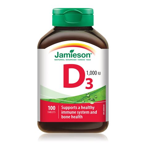 Jamieson Vitamins D3 logo