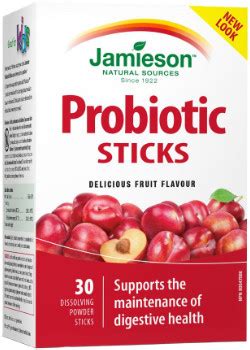 Jamieson Vitamins Probiotic Sticks Red Plum Flavor tv commercials