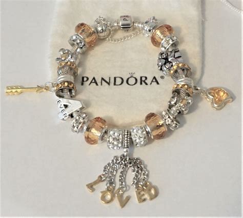 Jared Pandora Charm Bracelet logo