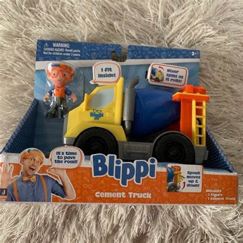 Jazwares Toys Blippi Cement Truck logo