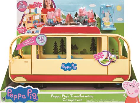 Jazwares Toys Peppa Pig Family Camper Van tv commercials