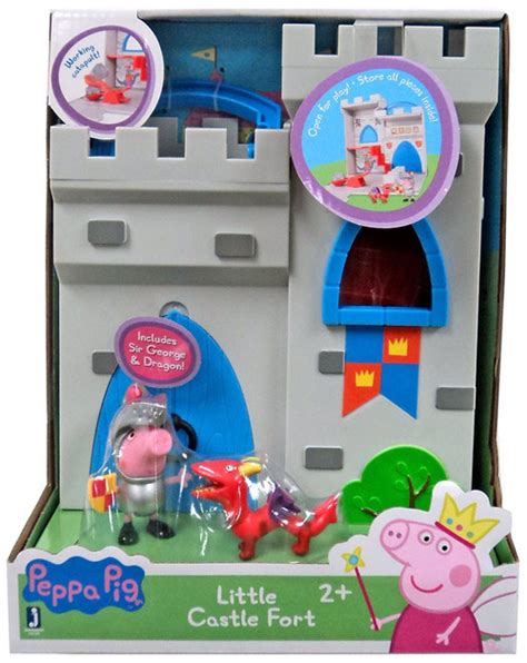 Jazwares Toys Peppa Pig Little Castle Fort Playset