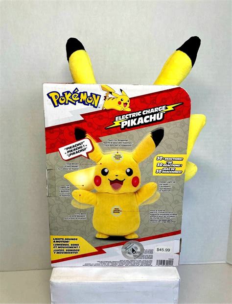 Jazwares Toys Pokemon Electric Charge Pikachu logo