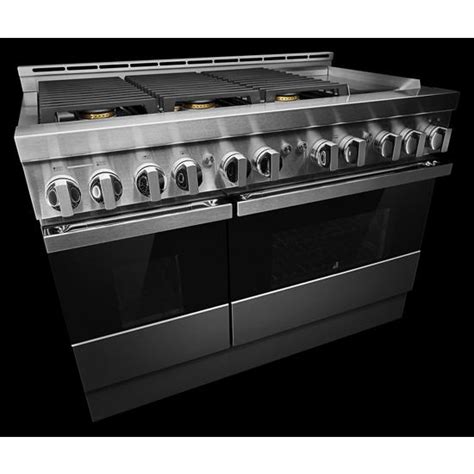 JennAir NOIR 48 in. Gas Professional-Style Rangetop with Griddle and Grill