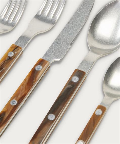 Jenni Kayne Bistro Vintage Finish Cutlery Set logo