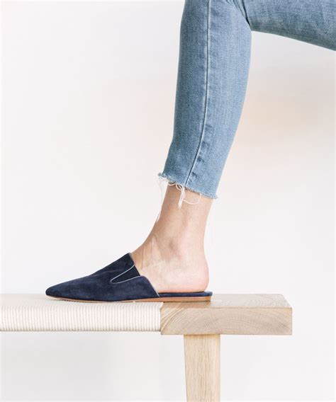 Jenni Kayne Suede Mule logo