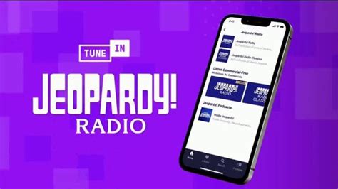 Jeopardy! Radio TV commercial - Tune In