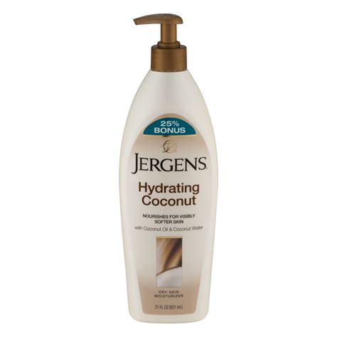 Jergens Hydrating Coconut Dry Skin Moisturizer logo