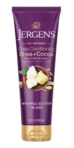 Jergens Oil-Infused Deep Conditioning Shea + Cocoa Butter Blend logo