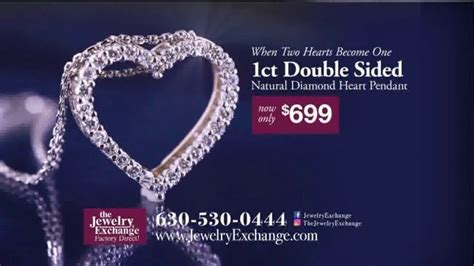 Jewelry Exchange TV Spot, 'Valentines: When Two Hearts Become One: Heart Jewelry' created for Jewelry Exchange