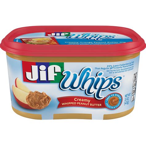 Jif Whips Creamy Peanut Butter