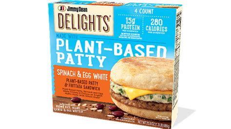 Jimmy Dean Delights Plant-Based Patty, Spinach & Egg White Sandwich logo