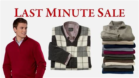 JoS. A. Bank Last-Minute Sale TV Spot, 'Sweaters'