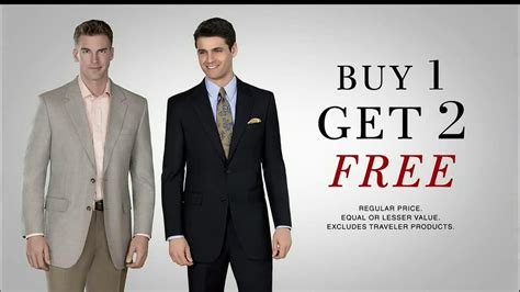 JoS. A. Bank TV Spot, 'Buy 1, Get 2 Free or Buy 1 Get 3 Free'