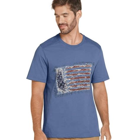 Jockey Outdoors Graphic Crew Neck T-Shirt Etched Barn logo