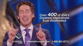 Joel Osteen's Be Inspired Inspiration Cube TV Spot, 'Uncertain Times'