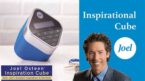 Joel Osteen's Be Inspired Inspiration Cube